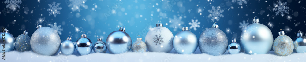Poster abstract background with christmas theme, web site header or footer template