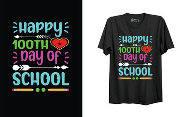t shirt design concept. school t-shirt design.