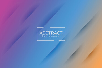 Abstract background design or 3d gradient colorful background and wallpaper