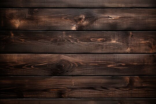 Old wooden background or texture. Dark wood texture with natural patterns, Design a dark wood background for various purposes, AI Generated