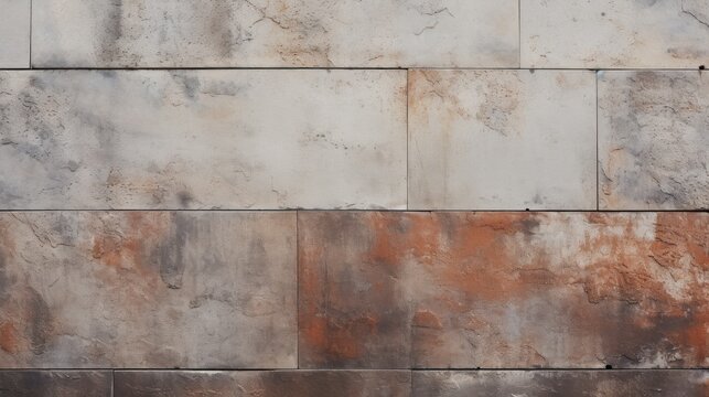 old brown gray rust vintage Concrete stone tiles,