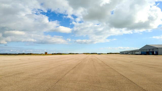 Large Airport Parking Area