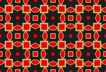 Abstract decorative vintage texture. Illustration for design. geometric seamless pattern. The background image.  Popular trend. luxury wallpaper with geometric shape,