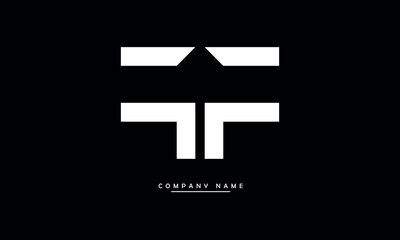 FF Abstract Letters Logo Monogram