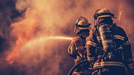 Firefighting through these captivating photographs. From rescuing trapped individuals to extinguishing massive flames, these brave firefighters showcase their skills and heroism.