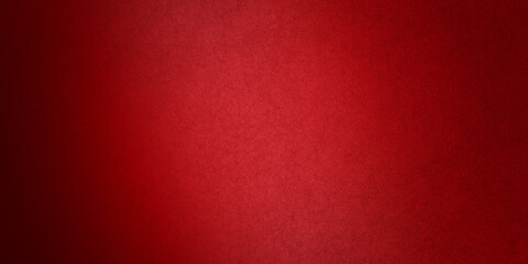red texture background, red painting background. abstract red background or Christmas paper texture, red leather with porous texture and copy space - obrazy, fototapety, plakaty