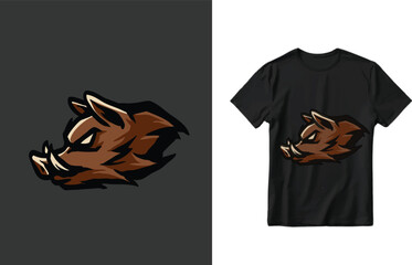t shirt design mascot vector template..Vintage t-shirt print and apparel design with stylish vector design.