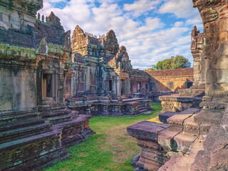 Banteay Samre temple at Angkor Thom, Siem Reap, Cambodia