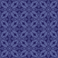 Clean minimal geometric pattern floral texture background design