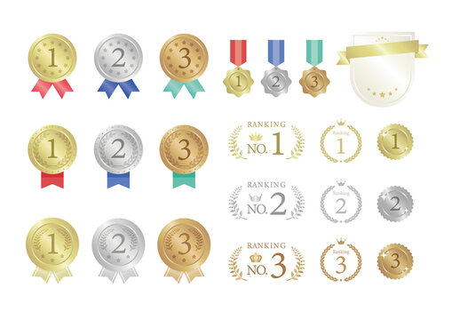 Ranking-medal-set