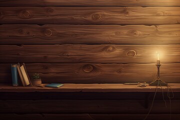 A vintage background, wooden table
