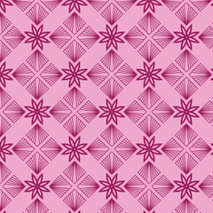 Clean minimal geometric pattern floral texture background design