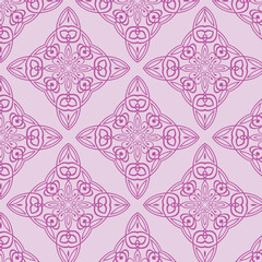 Clean minimal geometric pattern floral texture background design