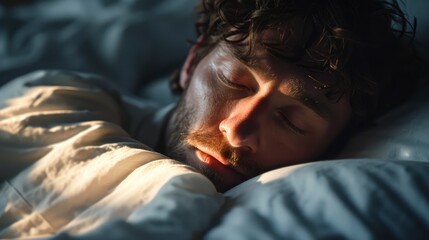 Sad Young Man Trying Wake, Background HD For Designer