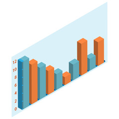 Isometric Business Graph