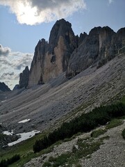 The Tre Cime di Lavaredo, Dolomites, Italy