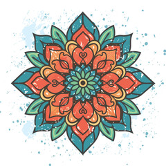 Illustration of a flower