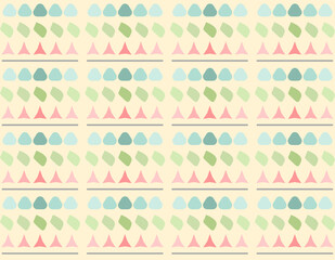 seamless pattern with irregular shapes