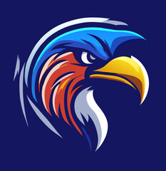 Obraz premium Bird Head Logo Design Vector