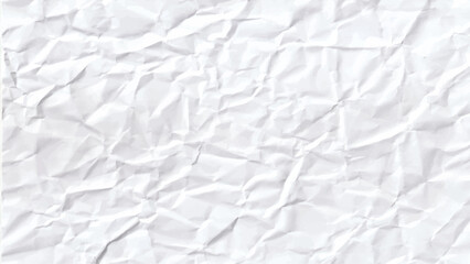 Paper, crumpled white background texture