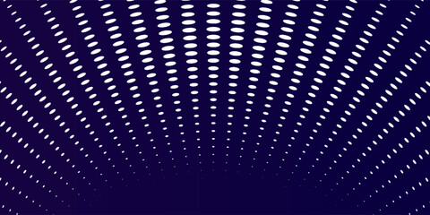 Obraz premium Abstract dot circle blue background high tech. Concept technology, innovation, big data, Ai, network, business, modern, online arts background