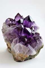 Natural Amethyst for Mindful Meditation and Luxury Design