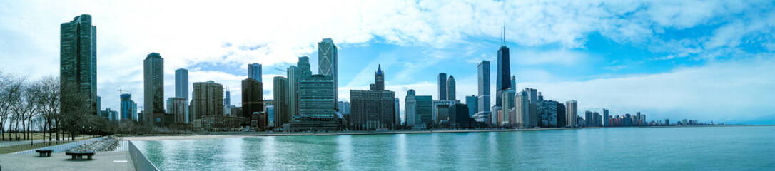 Fototapeta na wymiar Skyline Chicago