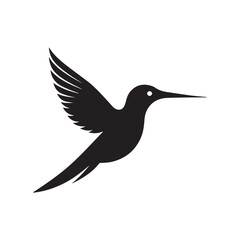 Obraz premium illustration of a flying bird