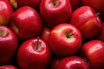 Fototapeta na wymiar red apples background