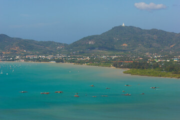 Beautiful view of Phuket island