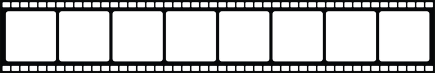 film strip icon used for videography elements, film, illustration vector