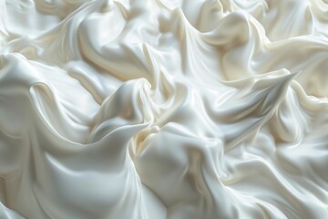 A detailed close up view of a white cloth. Perfect for textile backgrounds or product presentations