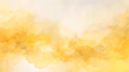 Abstract cloudy yellow background