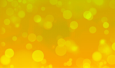 Yellow bokeh background square backdrop with copy space for text or image - Powered by Adobe
