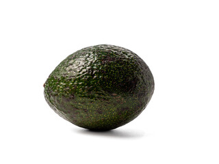 Ripe avocado on a transparent background PNG. Avocado close-up.