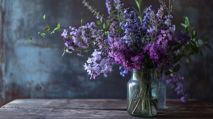 Lavendel Träume Blumenstrauß