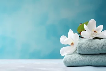 Poster Spa spa still life with towels