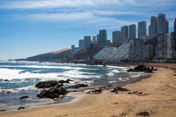  praia de cochoa Praia Reñaca, Viña del Mar, Valparaíso Região do Chile