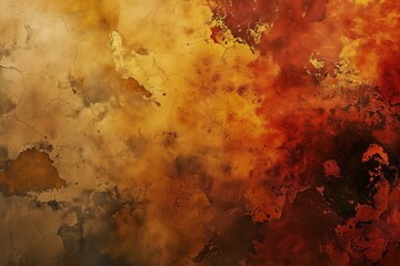 Abstract Artistic Background with Warm Tones and Textures