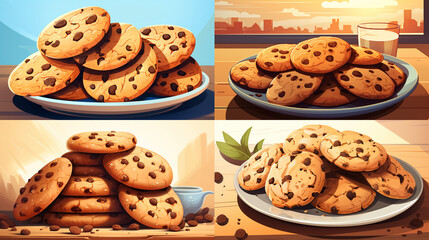set of cookies
