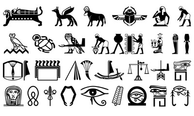 Ancient of Egyptian icon bundle