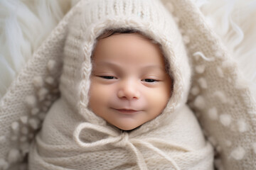 Fototapeta na wymiar portrait of a baby child