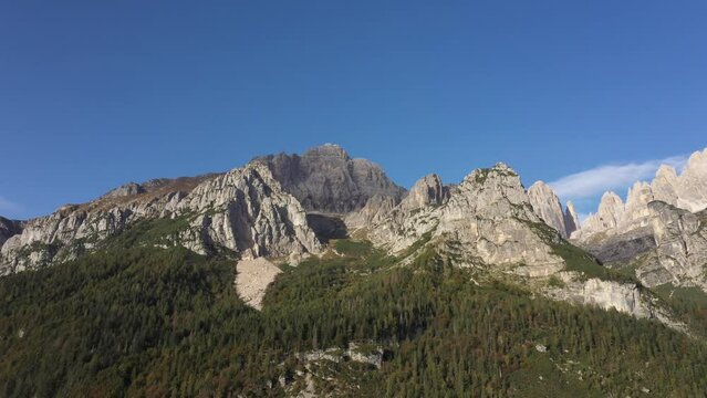 Experience the Thrill of Mountaineering: Cima Tosa's Challenging Climbs Captured in Stunning 4K Drone Video. A Breathtaking Ascent to Campanile Basso: 4K Drone Footage Unveils Italy's Alpine Splendor.