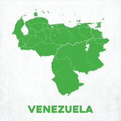 Detailed Venezuela Map