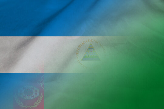 Nicaragua and Turkmenistan government flag international negotiation TKM NIC
