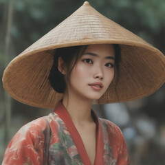 Wietnamska piękność - obrazy, fototapety, plakaty