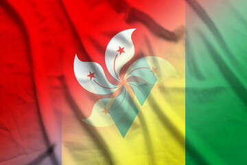 Hong Kong and Saint Vincent and the Grenadines state flag transborder negotiation VCT HKG