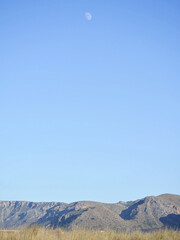 mountains in the desert
