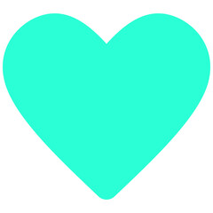love icon design, heart shape element design