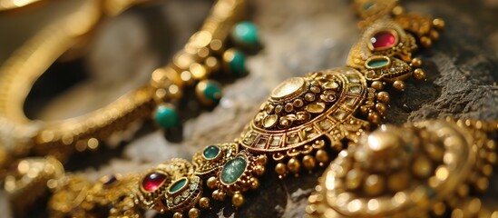 Dew drops on a flower. Blurred background. Lens flare from dew drops in the sky.